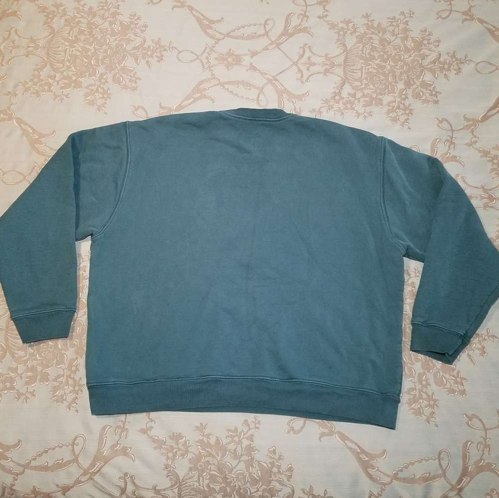 SET Active Crewneck Sweatshirt Dark Green Women's Size XL - Picture 4 of 7